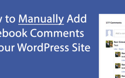 How to Add Facebook Comments on WordPress Without Using A Plugin